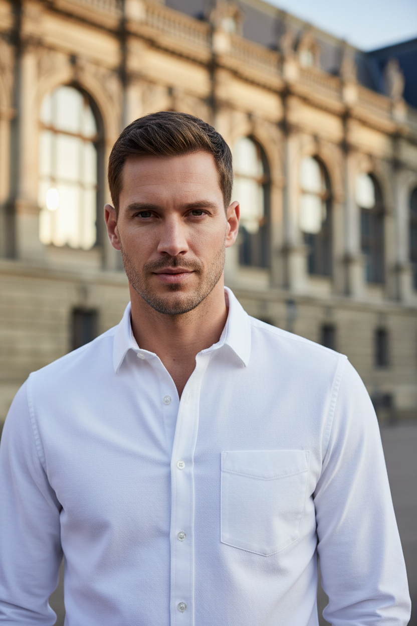 Ivory Crest Shirt